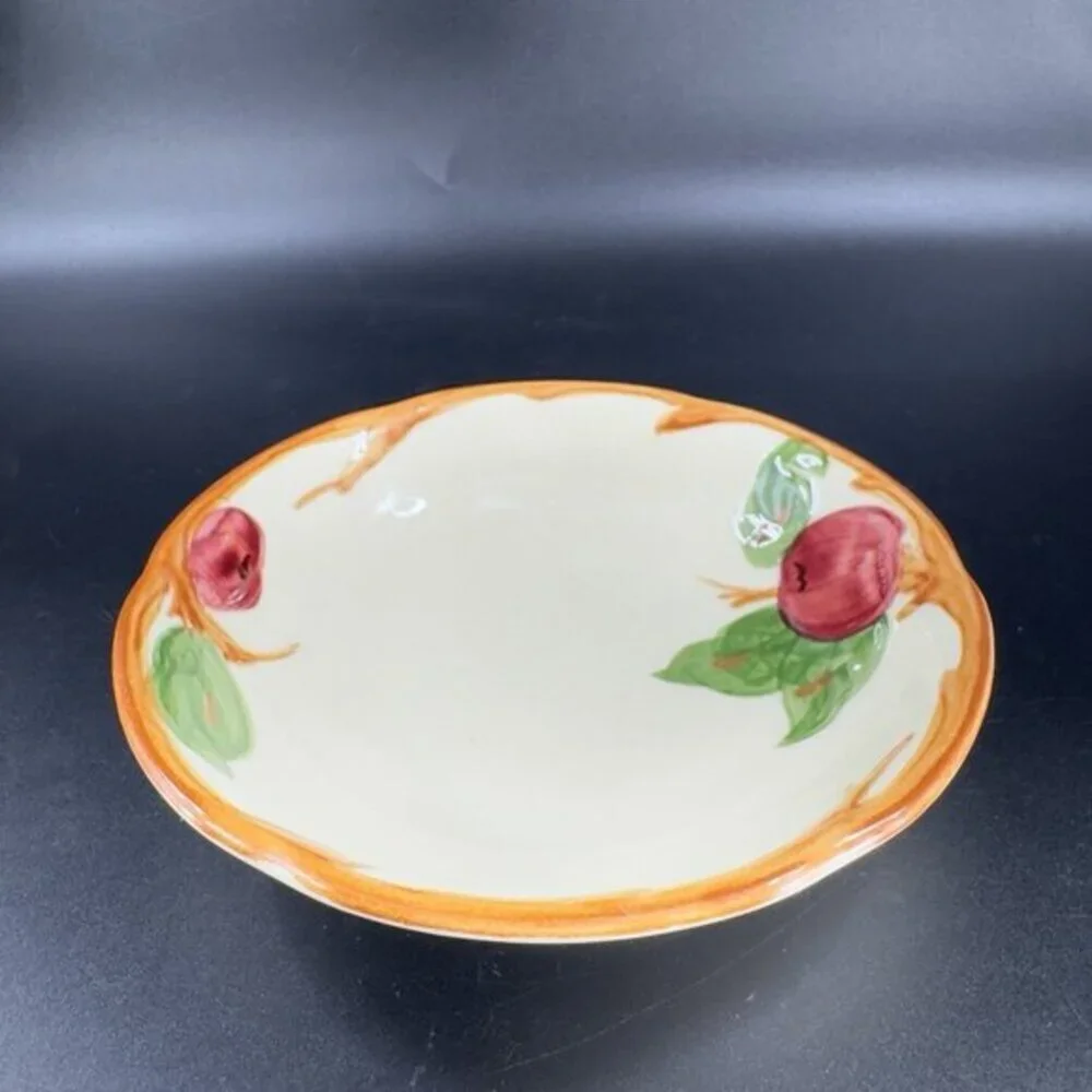 Vintage Franciscan Apple Pattern Bowl Dish‎ Single USA Replacement Porcelain VTG